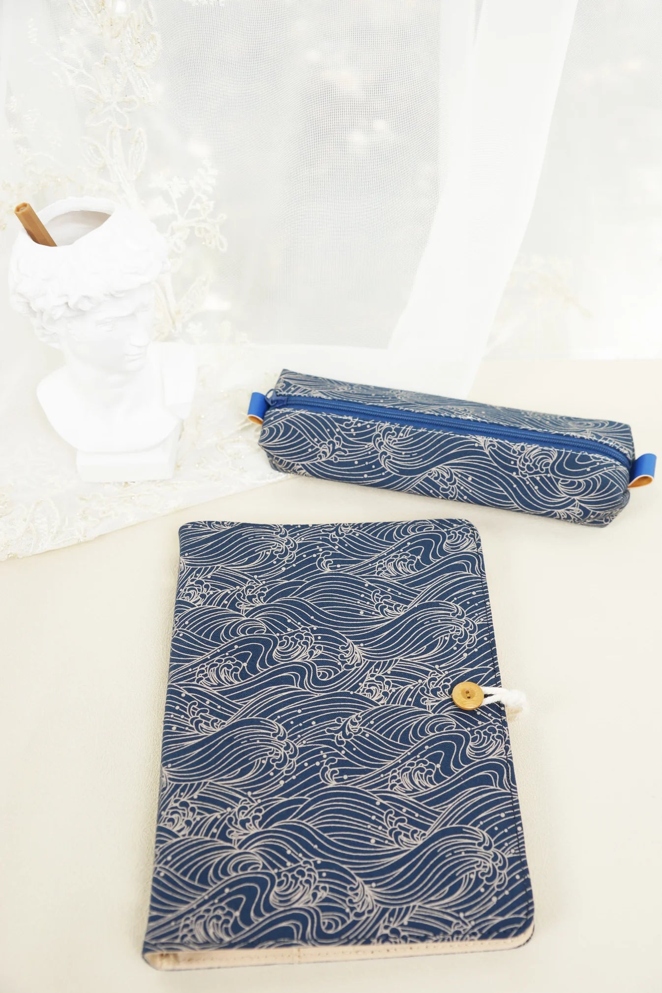 Ukiyo-e Seawave Notebook, Bullet Journal