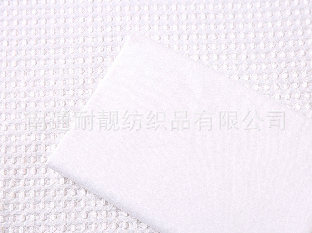 Off White Solid Cotton Fabric 63'' Wide