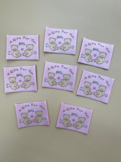 A Gift For You Woven Labels