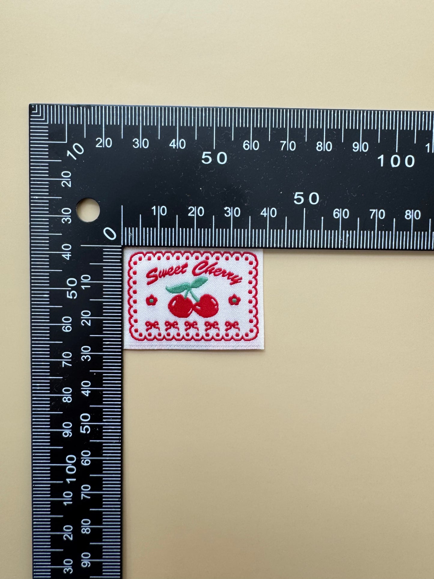 Sweet Cherry Woven Labels