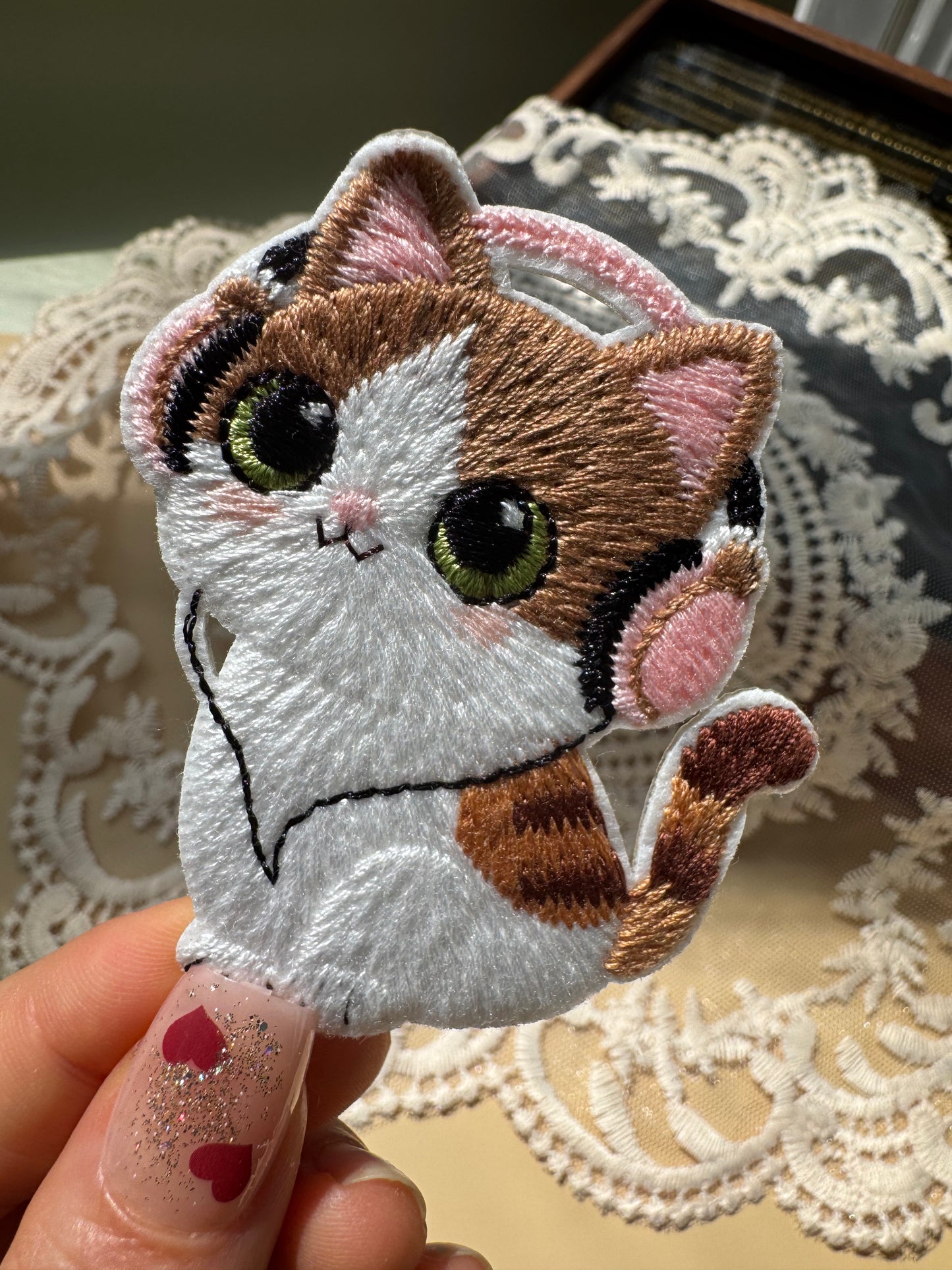 Brown Cat Patch