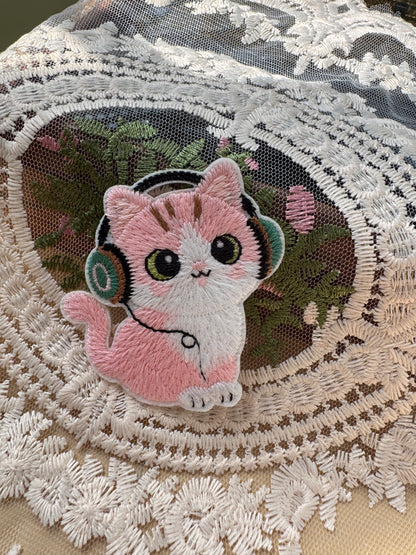Pink Cat Patch