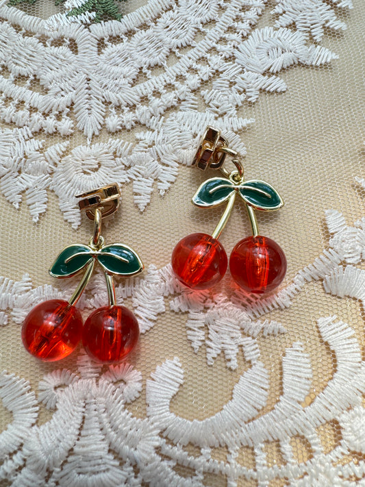 Cherry Zipper Pulls