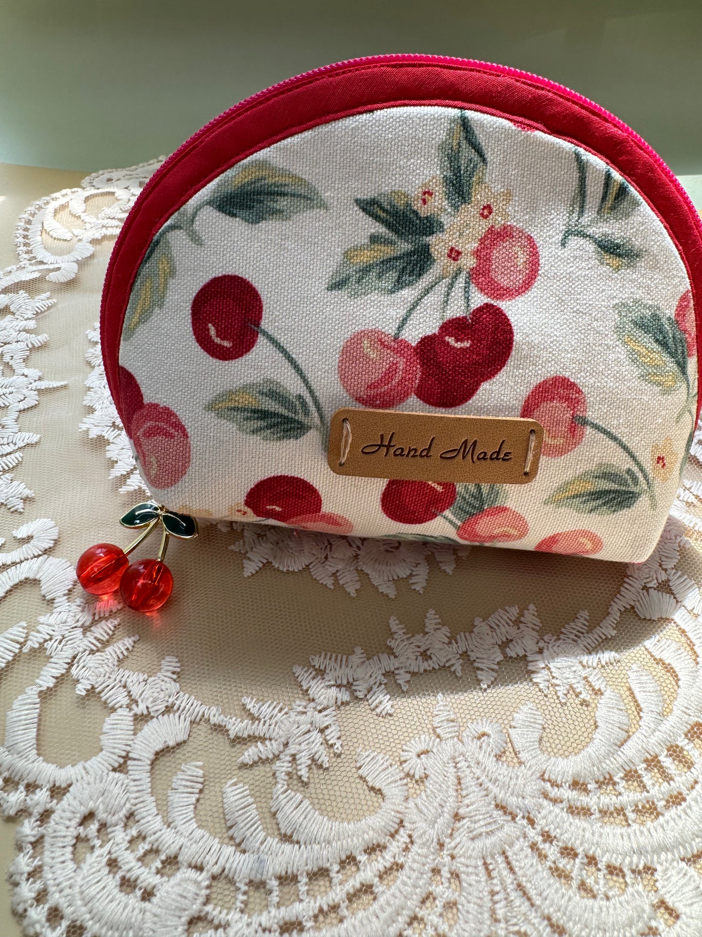 Cherry Zipper Pulls