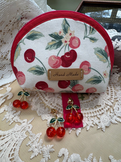 Cherry Zipper Pulls