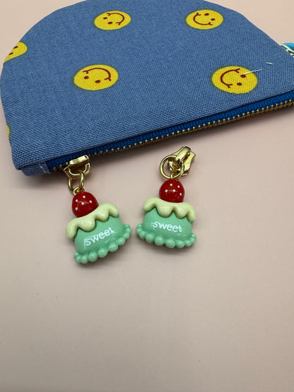 Sweet Cake Zipper Pulls