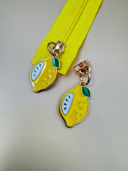 Lemon Zipper Pulls