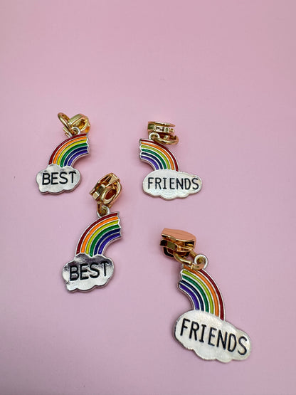 Best Friends Zipper Pulls
