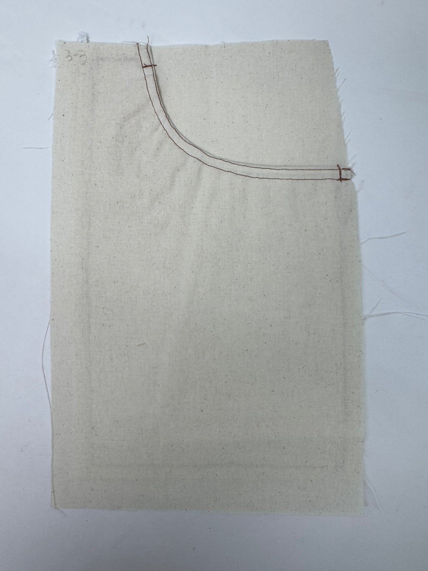 Curved Slant Pocket Learning Pattern