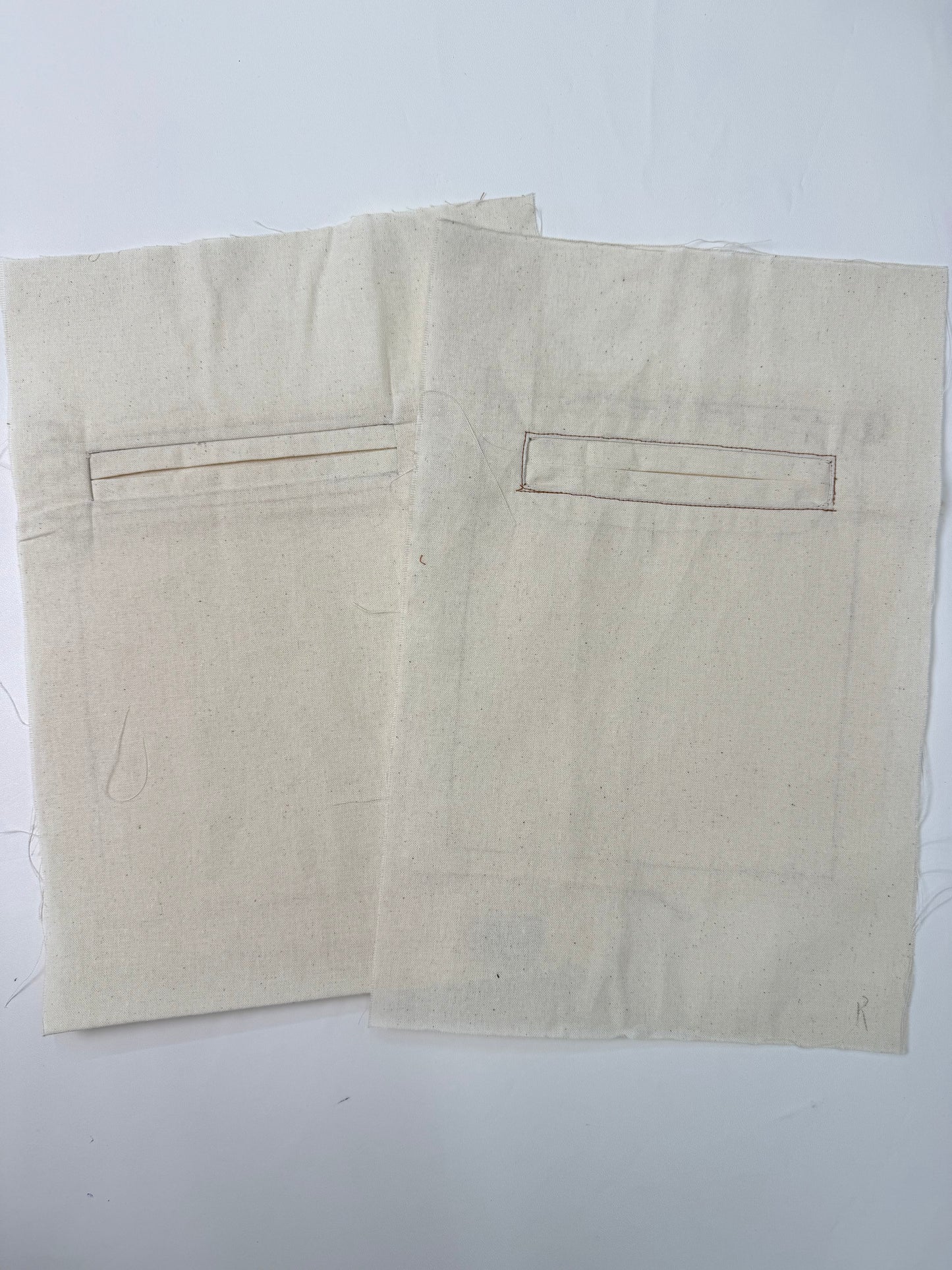 Double Welt Pocket Learning Pattern（2 types)