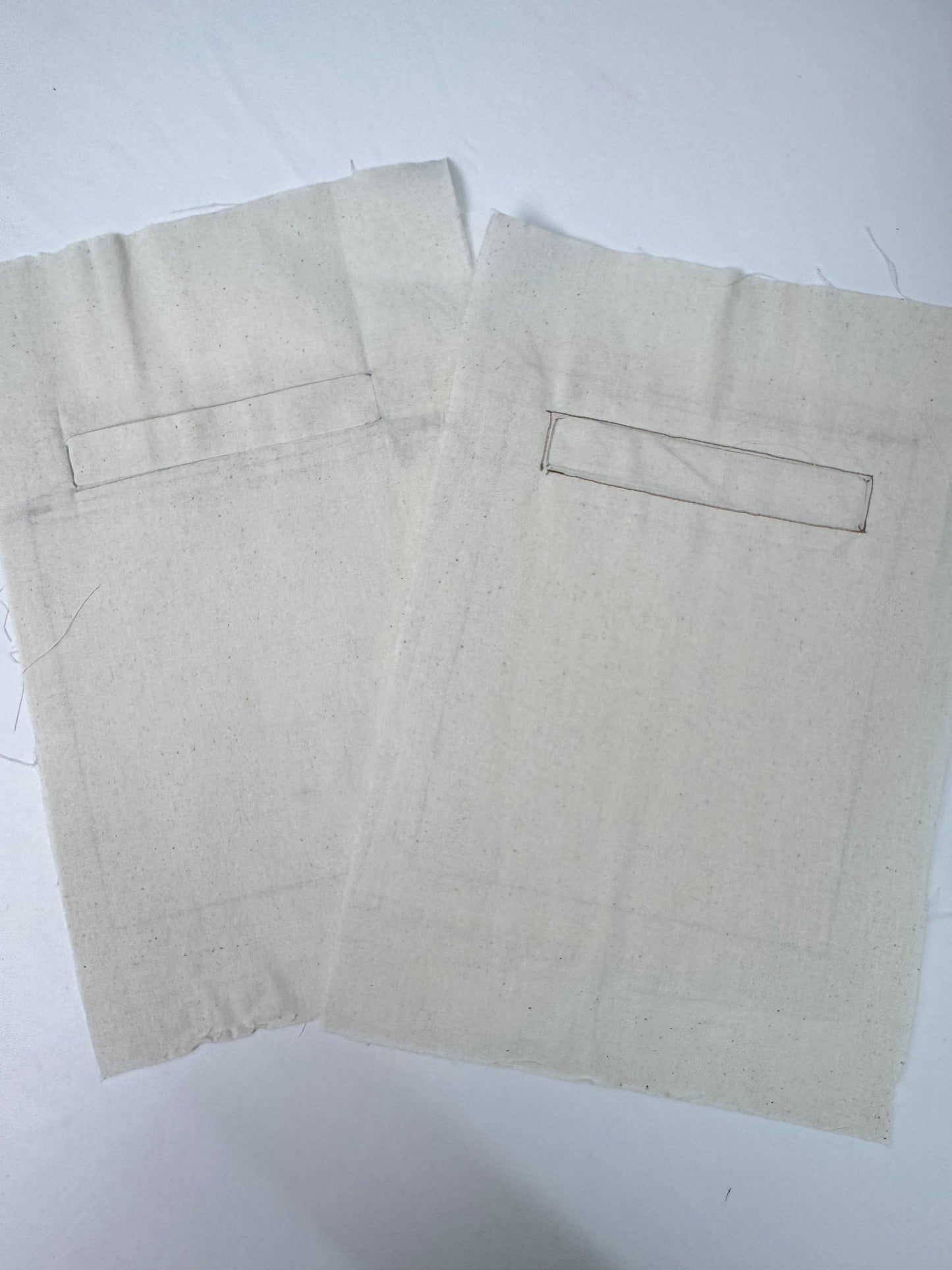 Single Welt Pocket Learning Pattern（2 types)