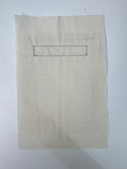 Single Welt Pocket Learning Pattern（2 types)