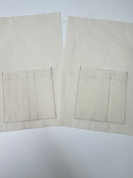 Pleat Patch Pocket Learning Pattern