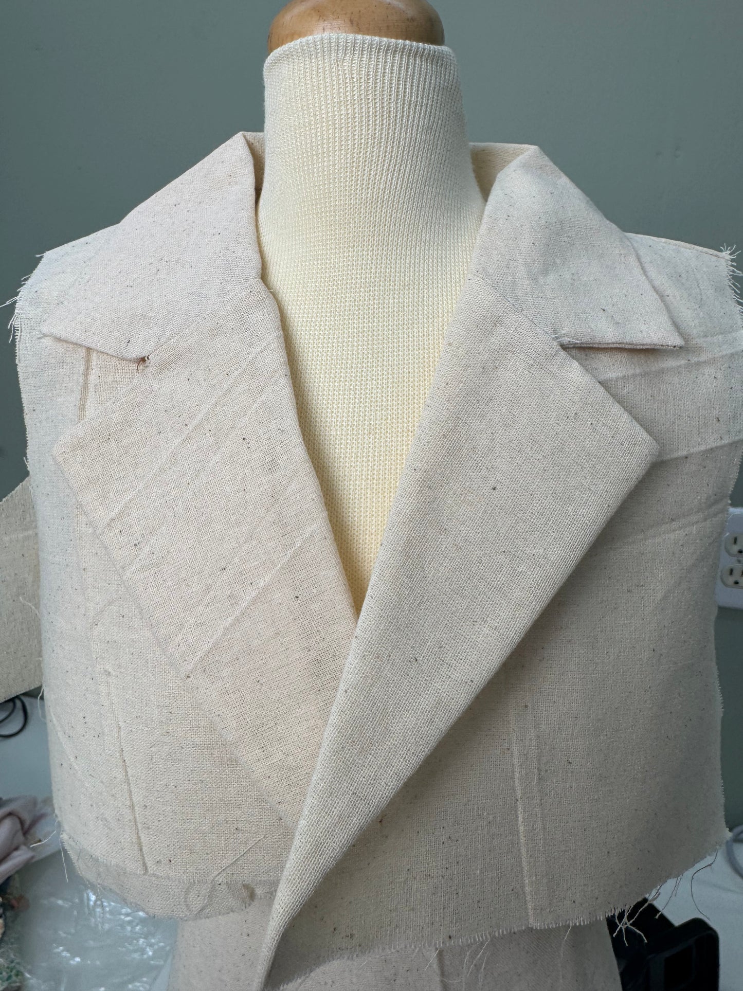 Tailored Jacket Collar and Lapel Learning Pattern