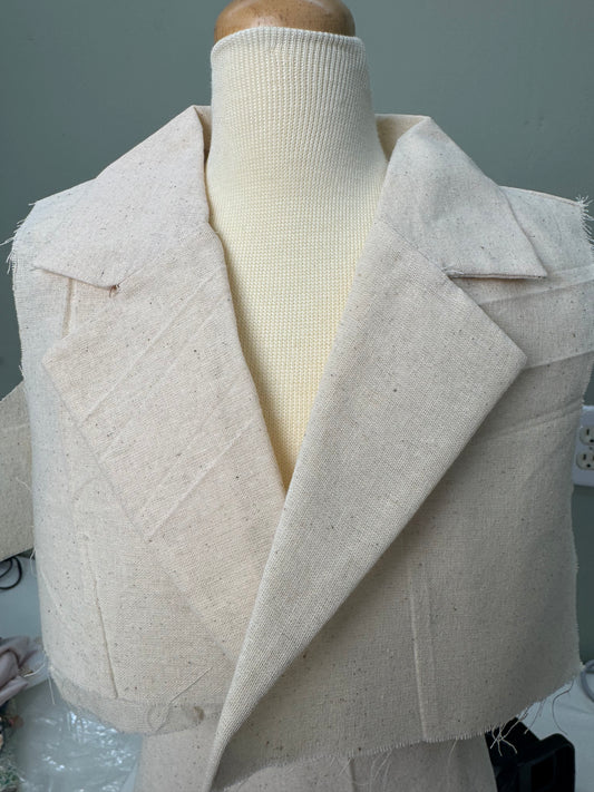 Tailored Jacket Collar and Lapel Learning Pattern