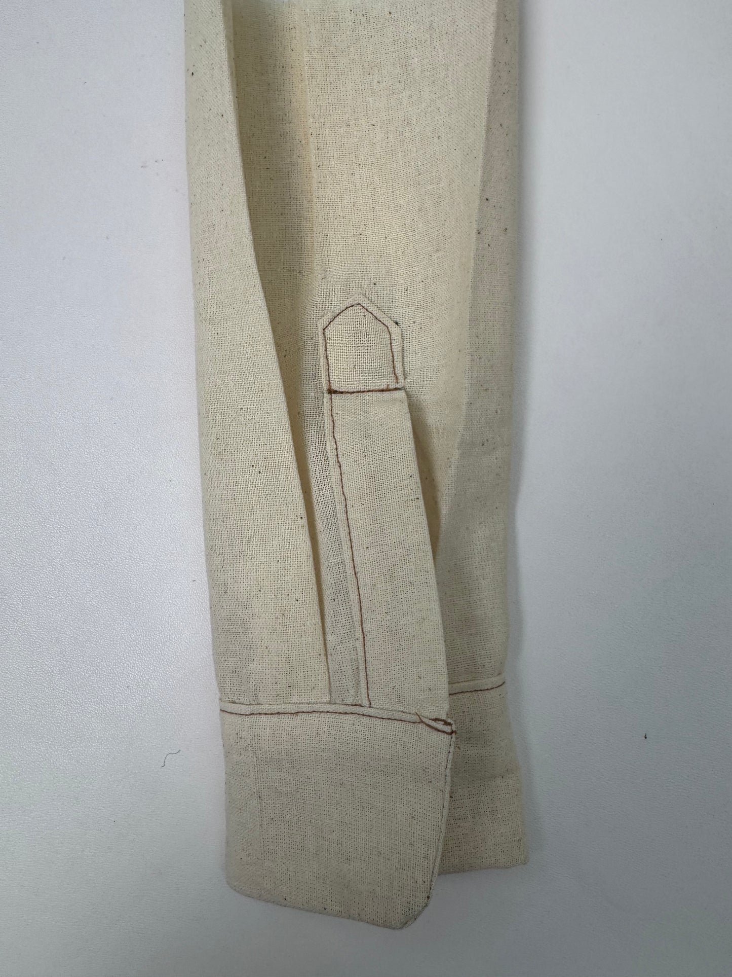 Tailored Sleeve Placket Learning Pattern