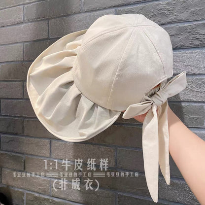 Wide Brim Hat Sun Hat Pre-Cut Kraft Paper Pattern