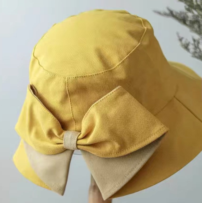 Back Bow Bucket Hat Pre-Cut Kraft Paper Pattern