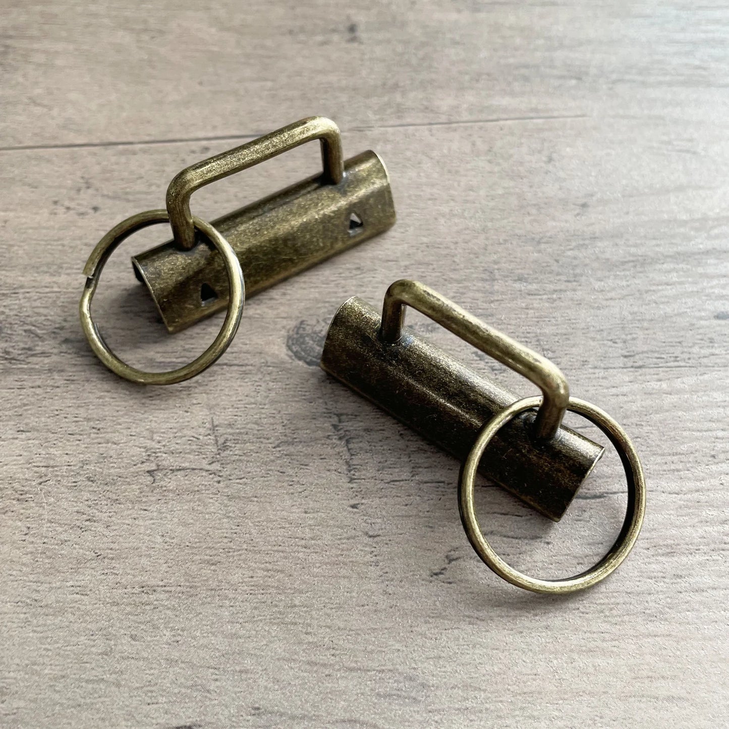 Key Fob Hardware with Key Rings Sets l 5PCS