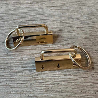 Key Fob Hardware with Key Rings Sets l 5PCS