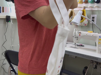 Sewing Canvas Zipper Bag