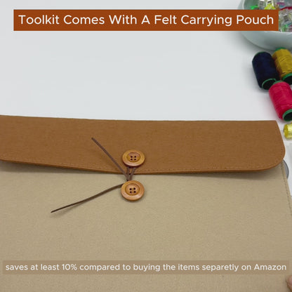 Beginner Sewing Tool Kit - 22 Sewing Essentials