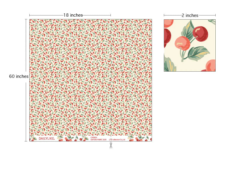 100% Cotton Oxford Cherish 60" Wide